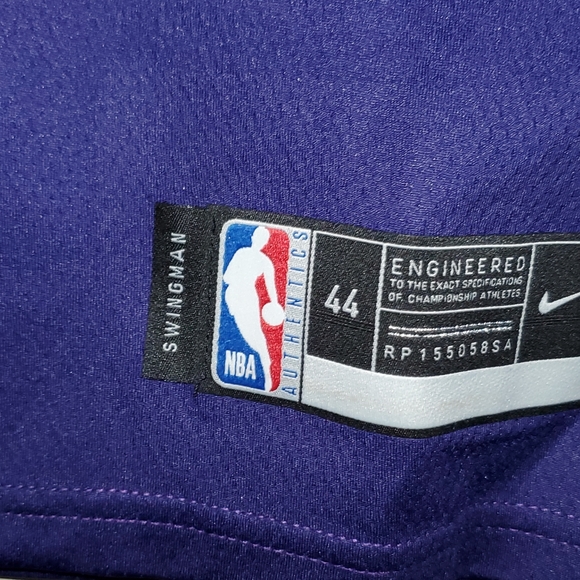 Brand New Men's Authentic Oubre Jr Purple Phoenix Jersey /Size 44 (M) - Picture 4 of 5